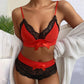 Women's Sexy Lingerie Lace Suspenders Three-point Sexy Lingerie