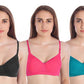Women Full Coverage Lightly Padded Multicolor Bra