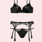 Very Sexy Value Pack Of Garter Belt & Bra Set