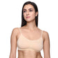 "Comfort" Beige Thin Straps Sports Bra