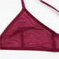 One-piece Summer Ultra-thin Mesh Lace Bra