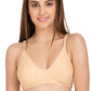 ♥Super Fine Cotton Beige Bra (PK Of 2)