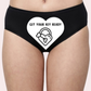 Unlock Your Desires Custom Text Panty