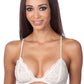 2 Pack soft stretch lace bralette