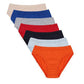 Plain Comfy Pack Of Seven Bikini Briefs