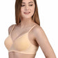 Women Beige Full Coverage Lightly Padded Bra